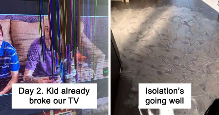 30 Funny Pics From Parents Stuck In Quarantine With Their Kids