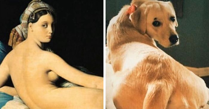 Museums Ask People To Recreate Famous Paintings With Anything They Can Find At Home, Get 35 Hilarious Pics