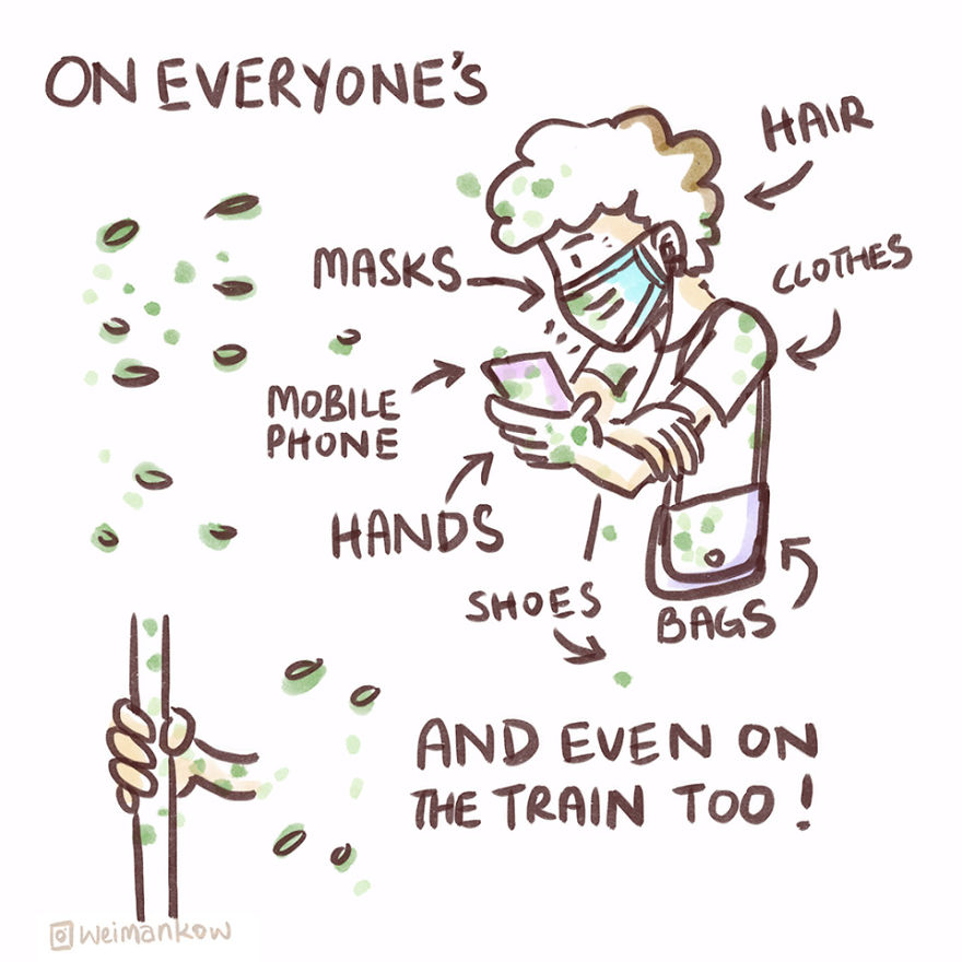 I Noticed People Using Masks To Protect Themselves From Viruses All Wrong, So I Created These Infocomics To Explain How To Use Them Properly I Noticed People Using Masks To Protect Themselves From Viruses All Wrong, So I Created These Infocomics To Explain How To Use Them Properly