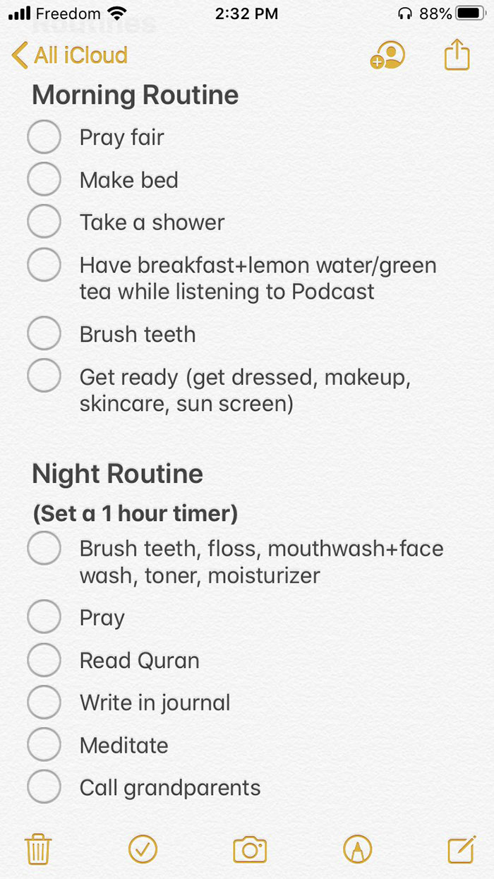 This Woman Tries To Bring Stability Into Her Life By Creating A Quarantine Routine, People Follow Her Example This Woman Tries To Bring Stability Into Her Life By Creating A Quarantine Routine, People Follow Her Example