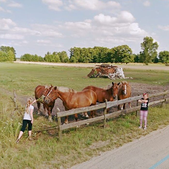 During Quarantine I Travel Around Poland Online And Find These Great Shots On Google Street View