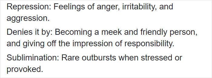 Text description of Szondi Test repression traits explaining anger, irritability, and hidden personality insights from 8 portraits. Text description of Szondi Test repression traits explaining anger, irritability, and hidden personality insights from 8 portraits.