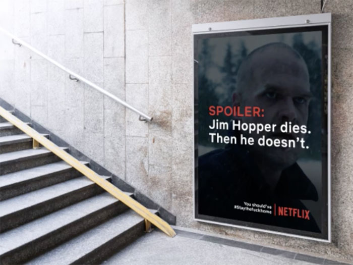 These 5 Billboards That Spoil Your Favorite Netflix Shows If You Leave Your Home Are Being Praised As A Good Idea These 5 Billboards That Spoil Your Favorite Netflix Shows If You Leave Your Home Are Being Praised As A Good Idea