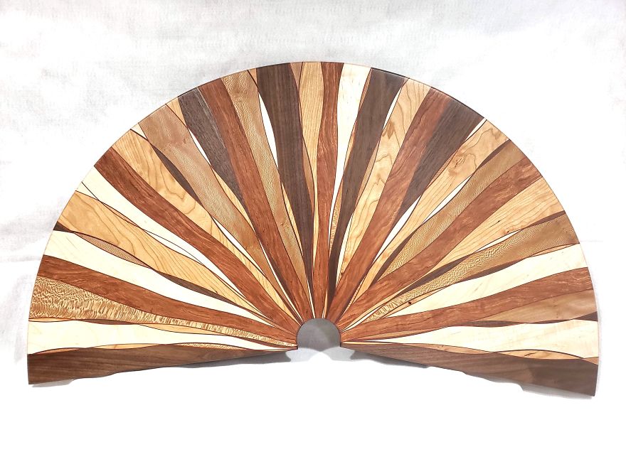 I Created This Piece From A Lot Of Different Woods