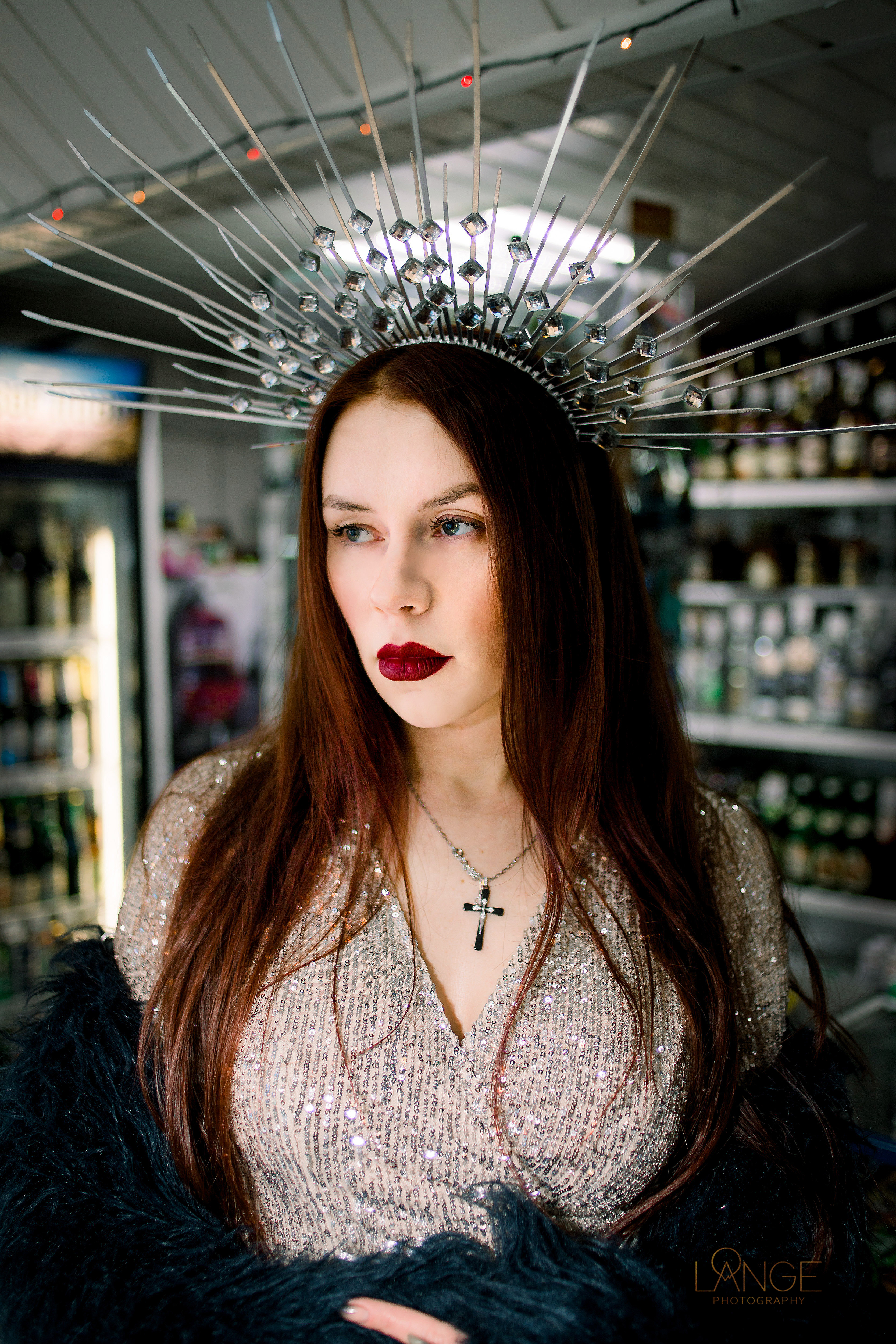 A Girl, The Groceries And Corona