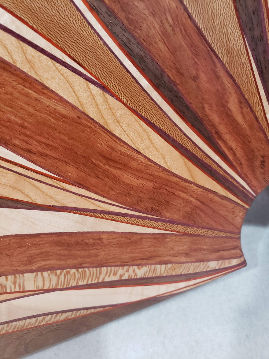 I Created This Piece From A Lot Of Different Woods