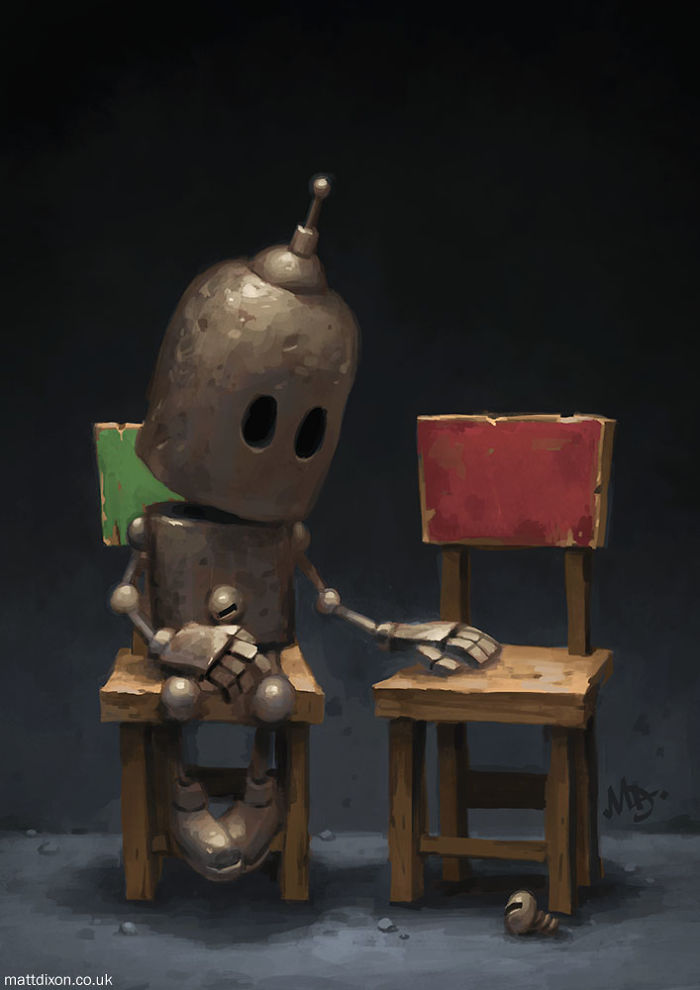 Lonely Robots Enjoying The Quiet Wonder Of The World Lonely Robots Enjoying The Quiet Wonder Of The World