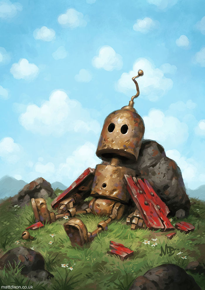 Lonely Robots Enjoying The Quiet Wonder Of The World Lonely Robots Enjoying The Quiet Wonder Of The World