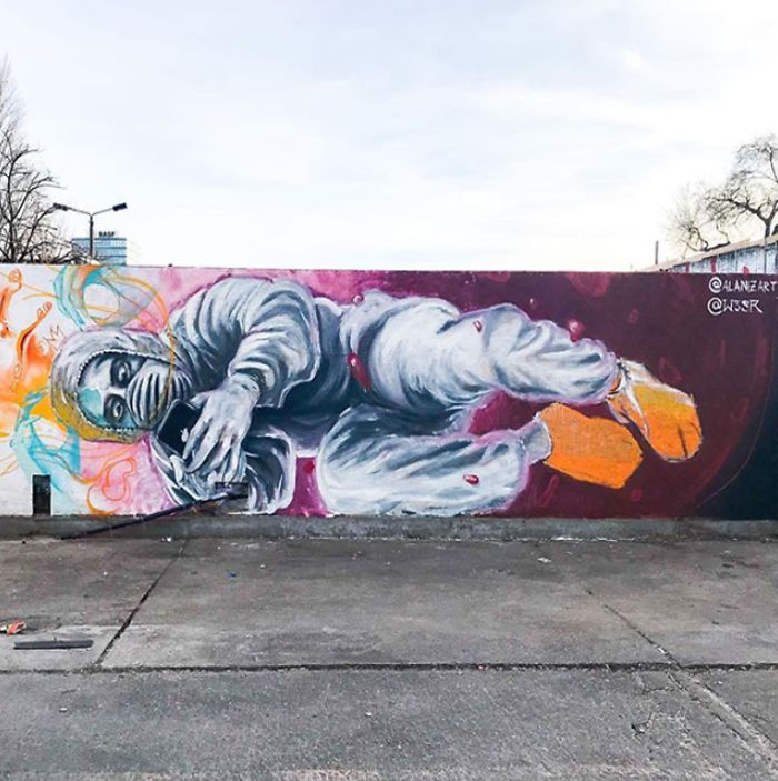 Berlin, Germany. Artist: Alaniz And W3sr