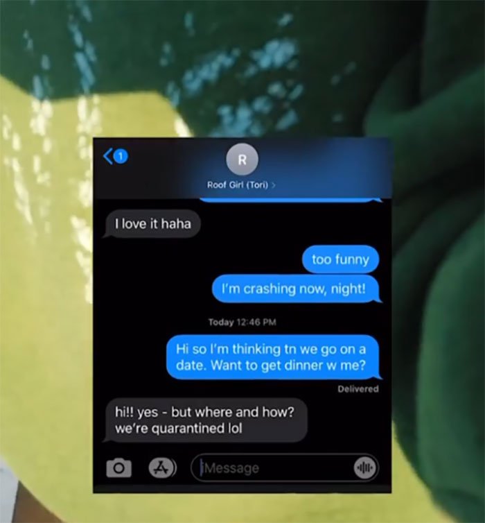 A Guy From Brooklyn Sees A Girl Dancing On A Roof, Sends Her A Drone With His Number On It A Guy From Brooklyn Sees A Girl Dancing On A Roof, Sends Her A Drone With His Number On It