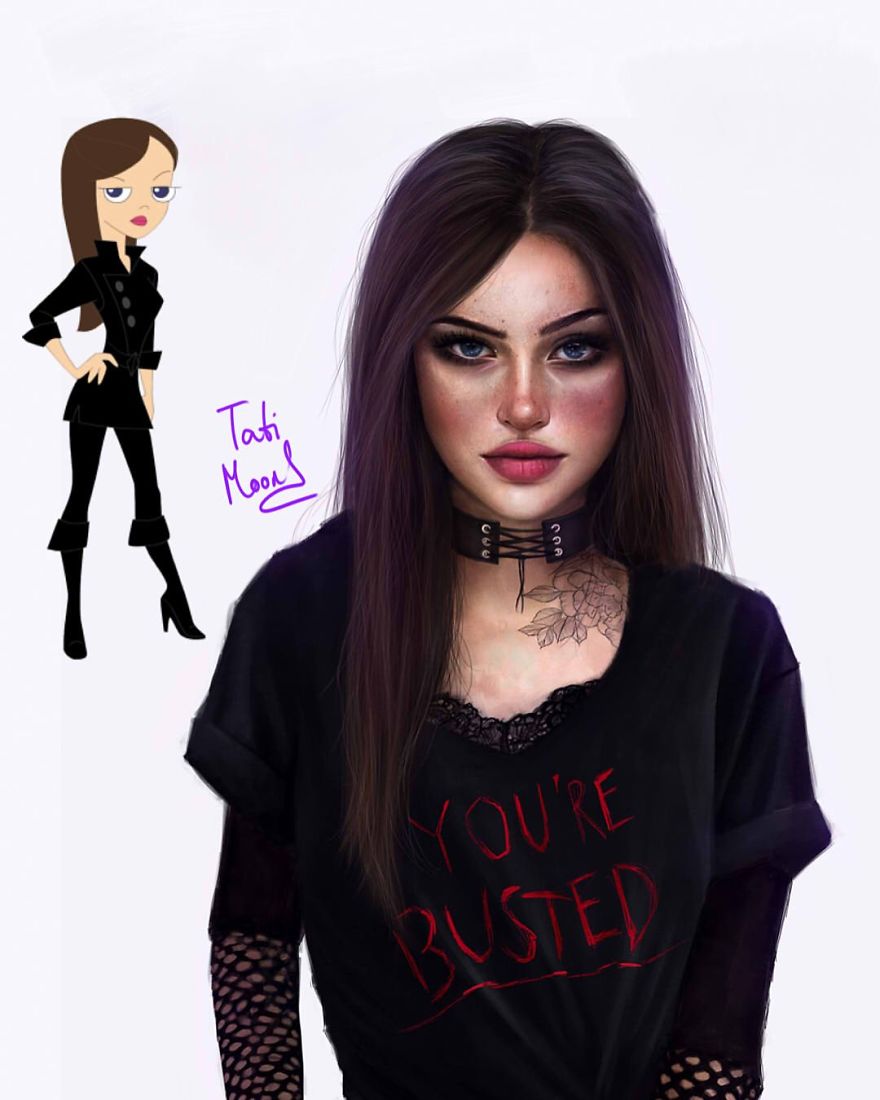 Vanessa Doofenshmirtz From Phineas And Ferb