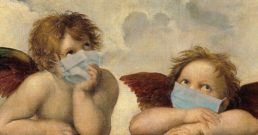 Sistine Madonna By Raphael, 1512-1513