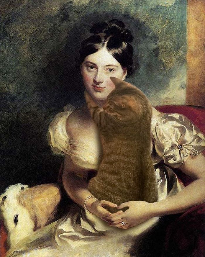 "Margaret, Countess Of Blessington" With Giorgio, Sir Thomas Lawrence