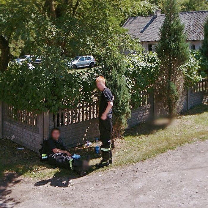 During Quarantine I Travel Around Poland Online And Find These Great Shots On Google Street View