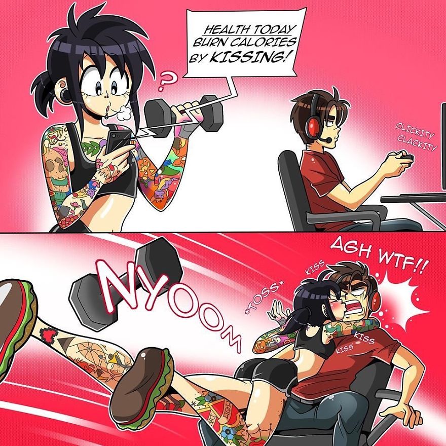 I Read Somewhere That You Can Lose 3 Calories Per Minute From Kissing So Watch Out Steven I'm Gonna Get So Shredded