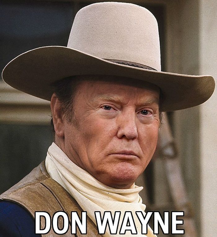 John Wayne And Donald Trump