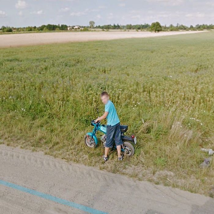 During Quarantine I Travel Around Poland Online And Find These Great Shots On Google Street View