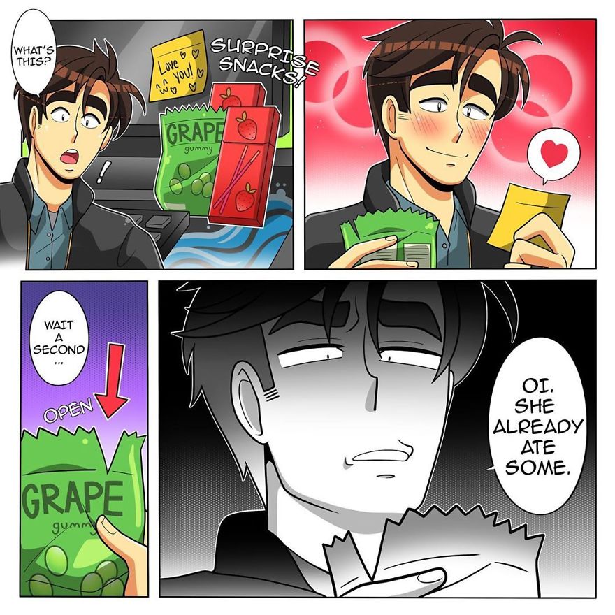 I Love Leaving Little Presents On Steven's Desk, But You Know I Had To Have Some Of That Candy