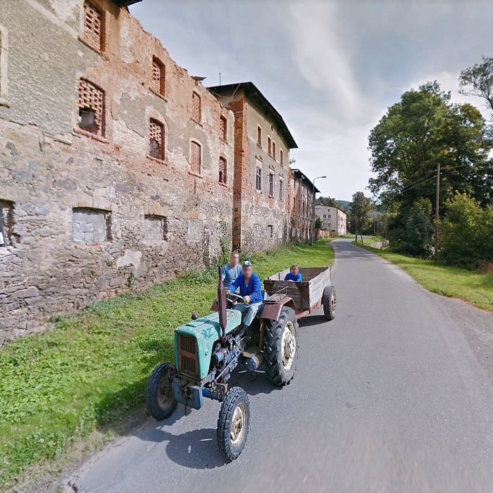 During Quarantine I Travel Around Poland Online And Find These Great Shots On Google Street View