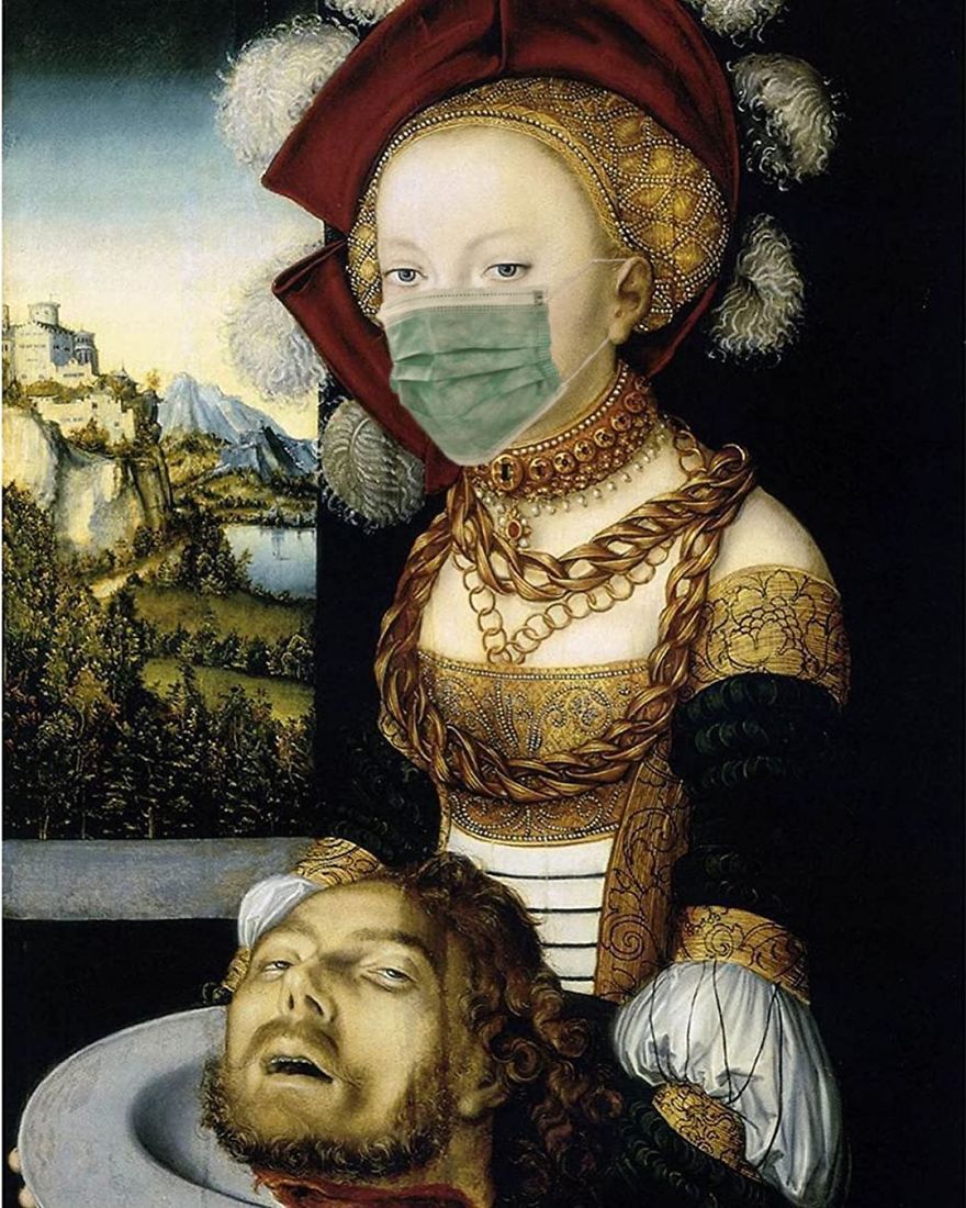 Salome By Lucas Cranach The Elder, 1530