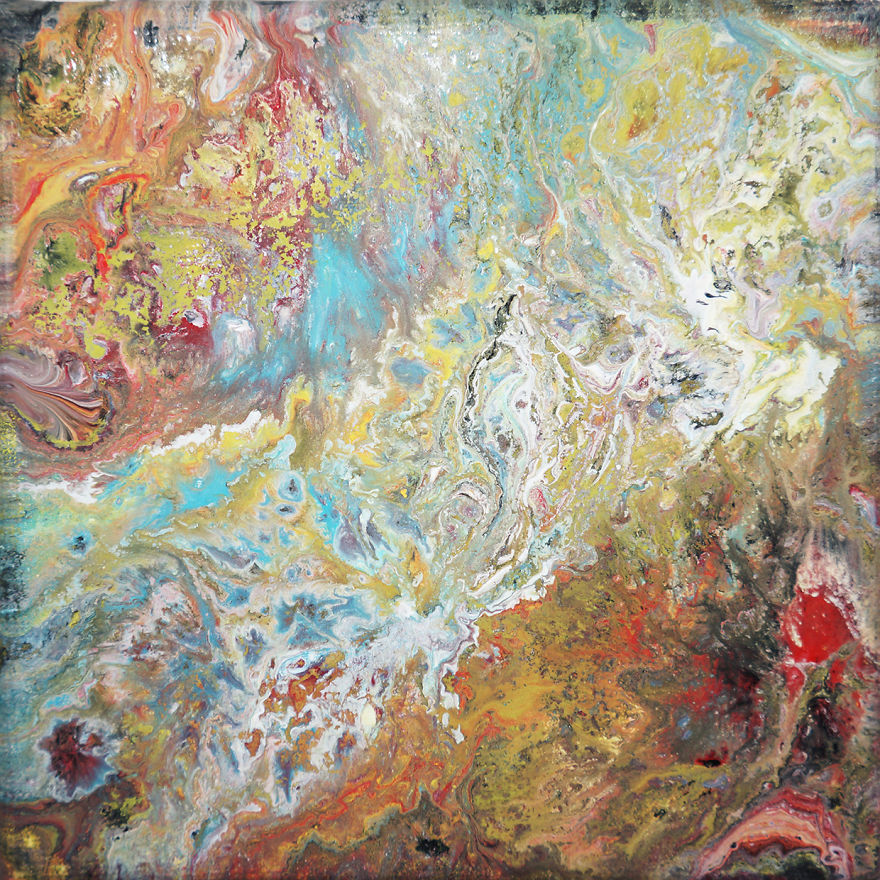 I Create Fluid Paintings And Landscapes Depicting Liberation And Freedom Using Unconventional Methods I Create Fluid Paintings And Landscapes Depicting Liberation And Freedom Using Unconventional Methods