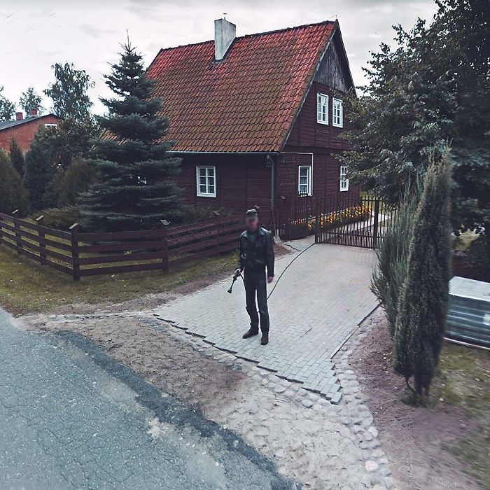 During Quarantine I Travel Around Poland Online And Find These Great Shots On Google Street View