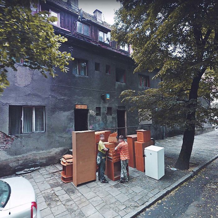 During Quarantine I Travel Around Poland Online And Find These Great Shots On Google Street View