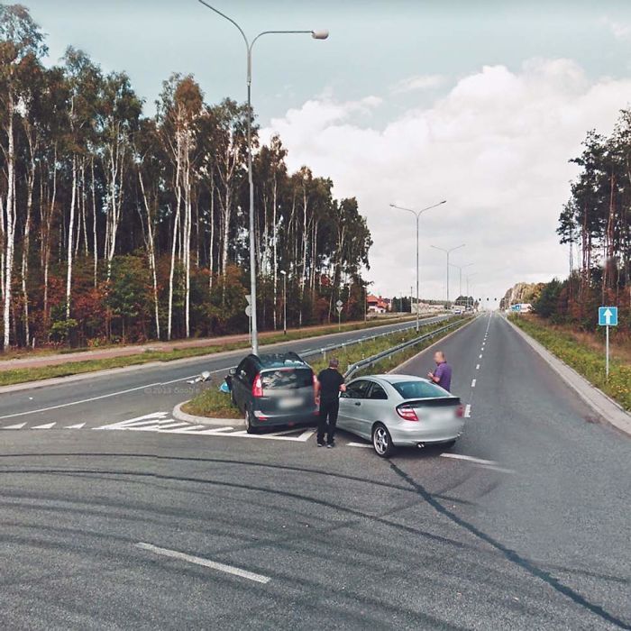 During Quarantine I Travel Around Poland Online And Find These Great Shots On Google Street View