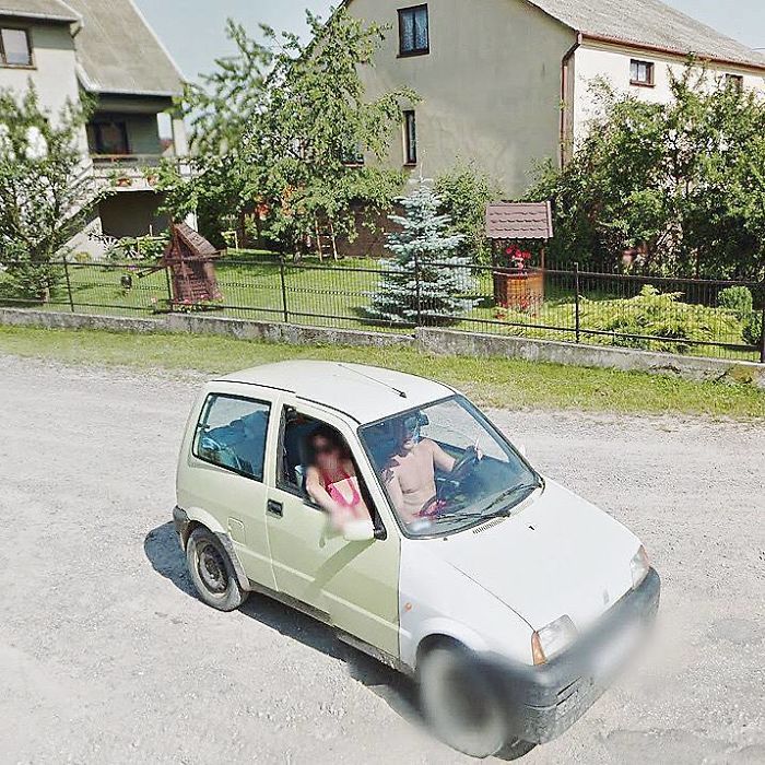 During Quarantine I Travel Around Poland Online And Find These Great Shots On Google Street View