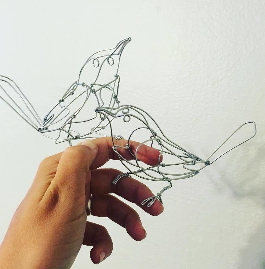 Little Birds Flocking