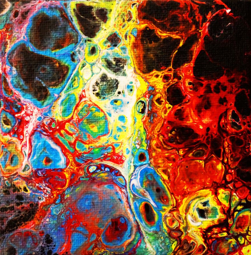 I Create Fluid Paintings And Landscapes Depicting Liberation And Freedom Using Unconventional Methods I Create Fluid Paintings And Landscapes Depicting Liberation And Freedom Using Unconventional Methods