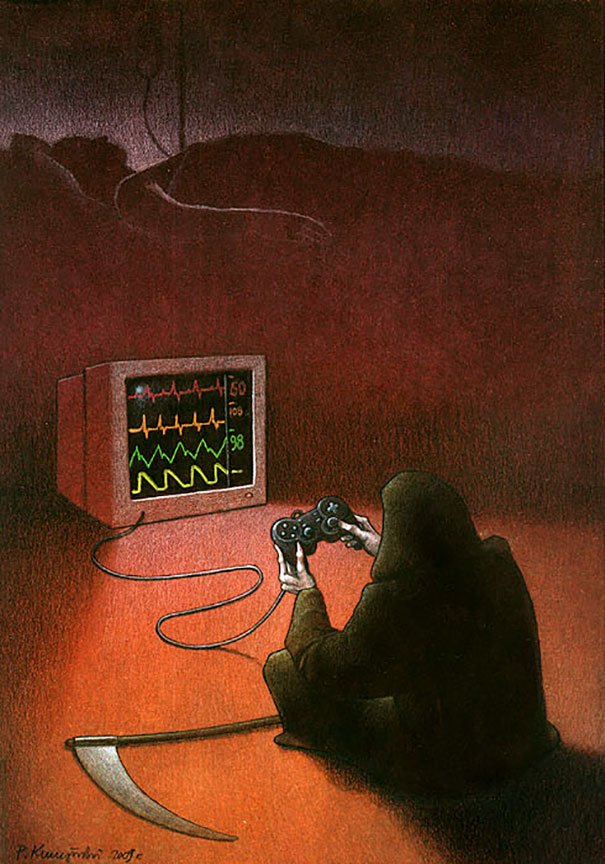 Bright Illustrations By Pawel Kuczynski (New Pics)