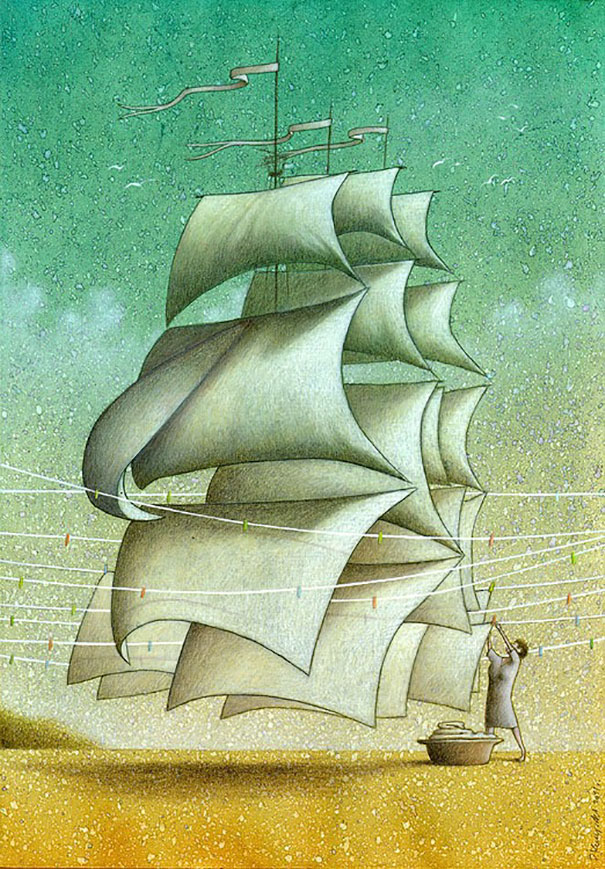 Bright Illustrations By Pawel Kuczynski (New Pics)