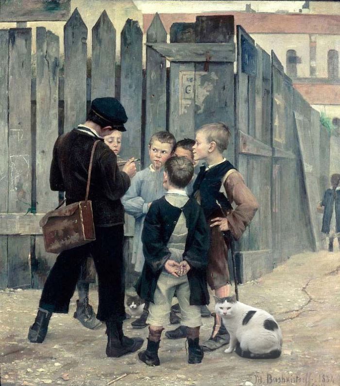 "The Meeting" With Outsie And Oopsie, Marie Bashkirtseff