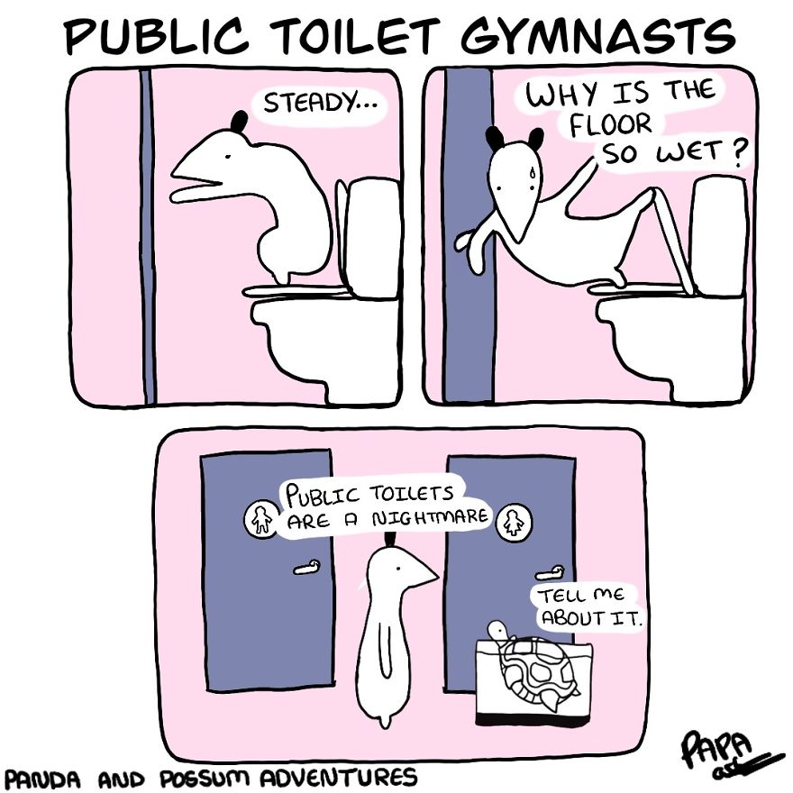 Panda And Possum Adventures- Webcomic