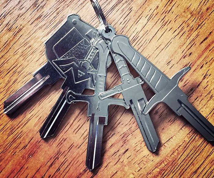 Company Creates Sword-Like Keys To Make Unlocking Doors A Fantasy Experience Company Creates Sword-Like Keys To Make Unlocking Doors A Fantasy Experience