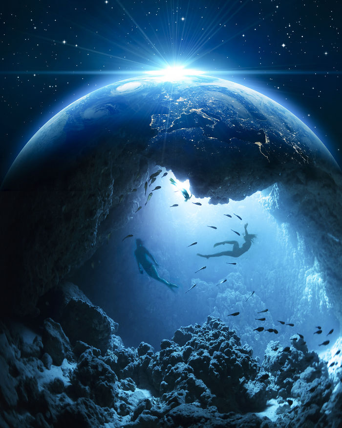 Artist Makes The World Glow In Photoshop