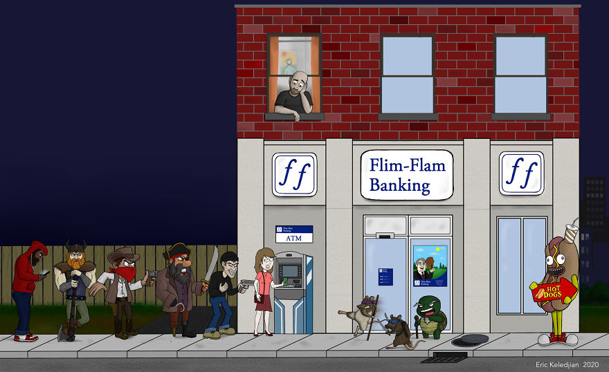 I Added One Character A Day To This Drawing For 37 Days Until I Got This Result 