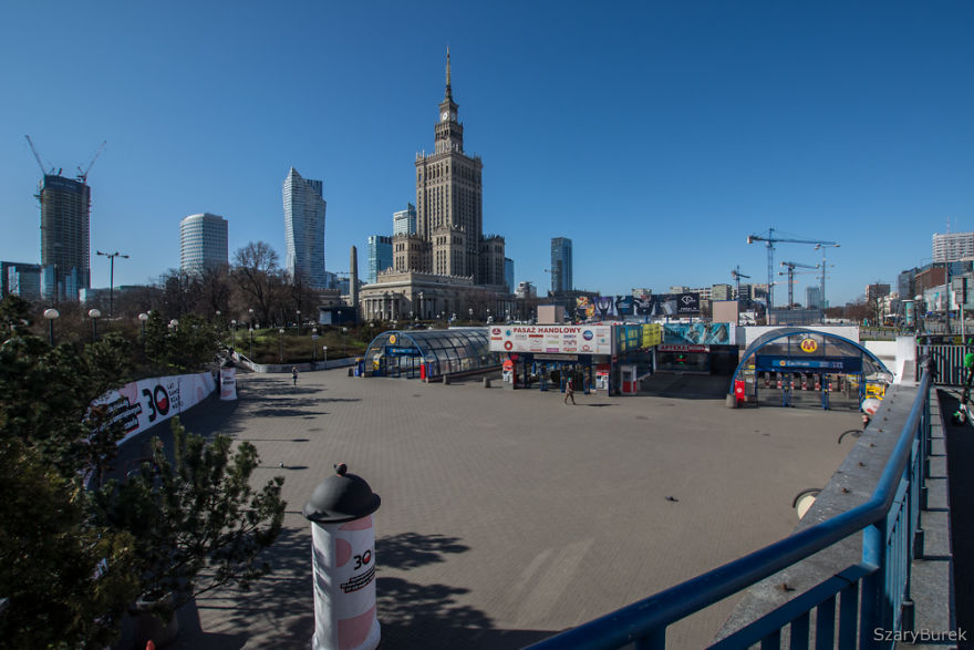My 21 Pics Of What Coronavirus Has Done To Warsaw, Poland