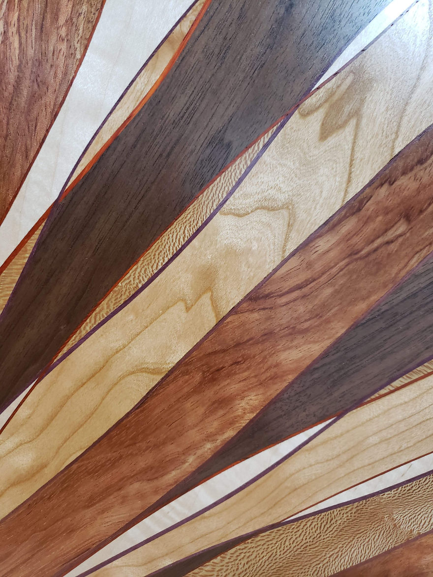I Created This Piece From A Lot Of Different Woods I Created This Piece From A Lot Of Different Woods