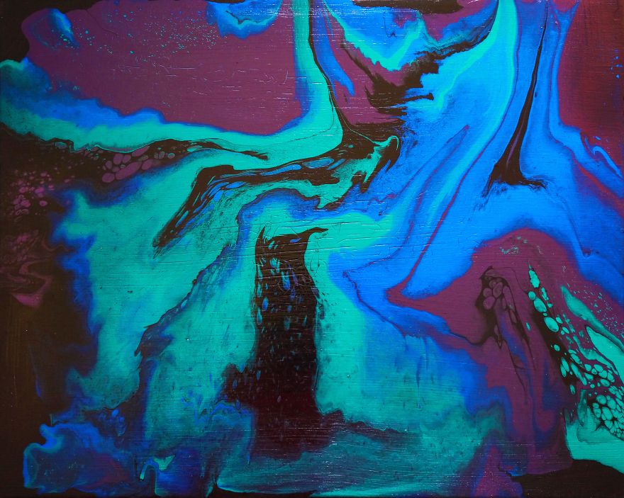 I Create Fluid Paintings And Landscapes Depicting Liberation And Freedom Using Unconventional Methods I Create Fluid Paintings And Landscapes Depicting Liberation And Freedom Using Unconventional Methods