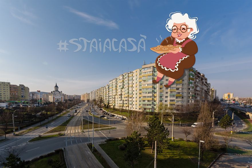 Empty Streets From Our City Become Illustrator’s Artwork