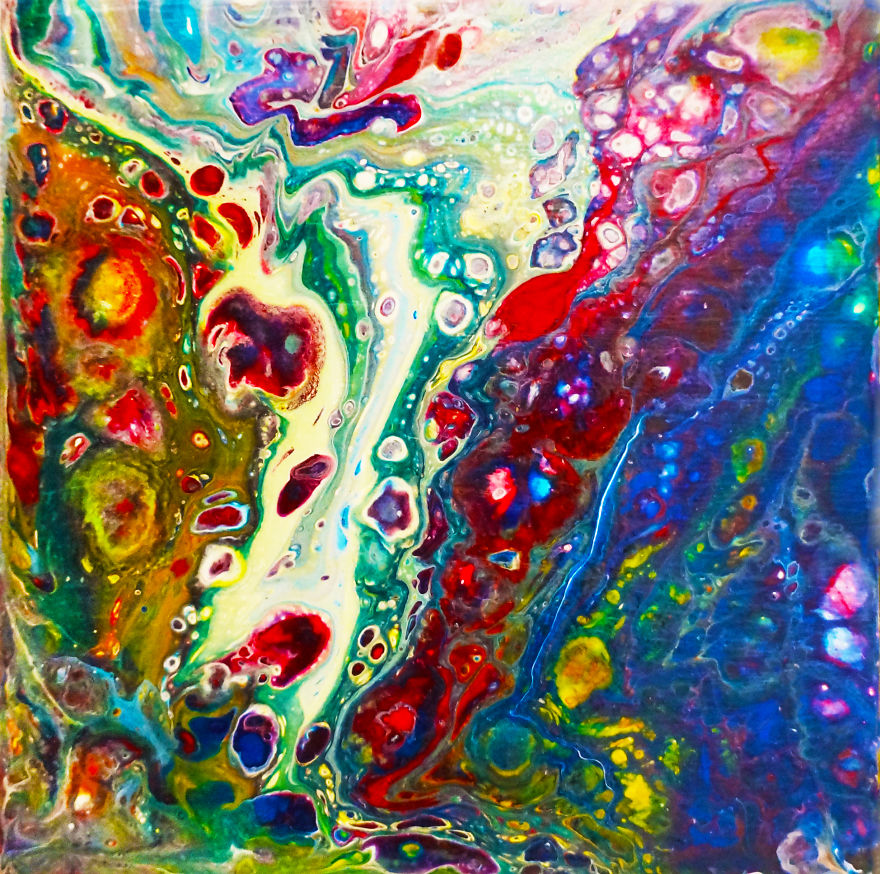 I Create Fluid Paintings And Landscapes Depicting Liberation And Freedom Using Unconventional Methods I Create Fluid Paintings And Landscapes Depicting Liberation And Freedom Using Unconventional Methods