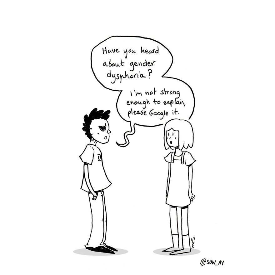 I Draw About Lgbt+ Lives And Issues To Let People Know That They Are Not Alone