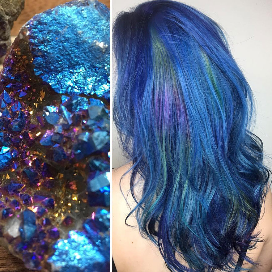 Hairdresser Is Inspired By Nature To Create Colored Hair And The Result Is Incredible