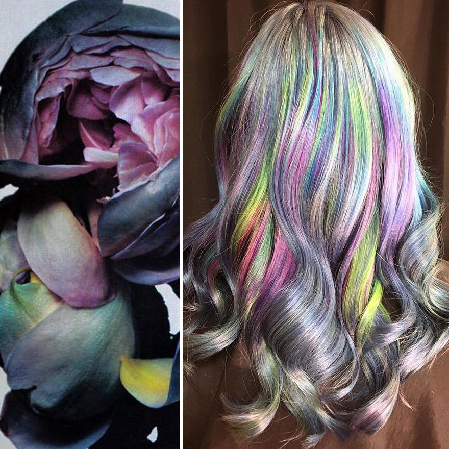 Hairdresser Is Inspired By Nature To Create Colored Hair And The Result Is Incredible