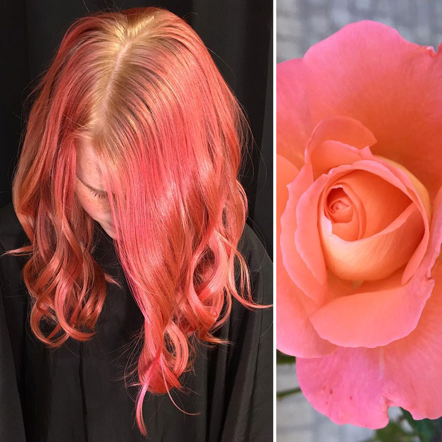 Hairdresser Is Inspired By Nature To Create Colored Hair And The Result Is Incredible