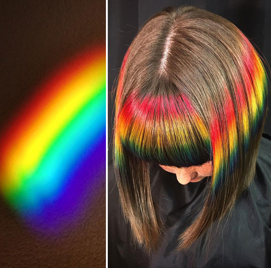 Hairdresser Is Inspired By Nature To Create Colored Hair And The Result Is Incredible