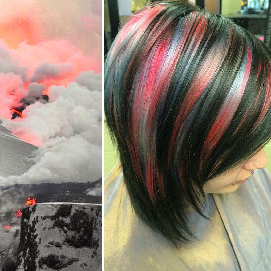 Hairdresser Is Inspired By Nature To Create Colored Hair And The Result Is Incredible