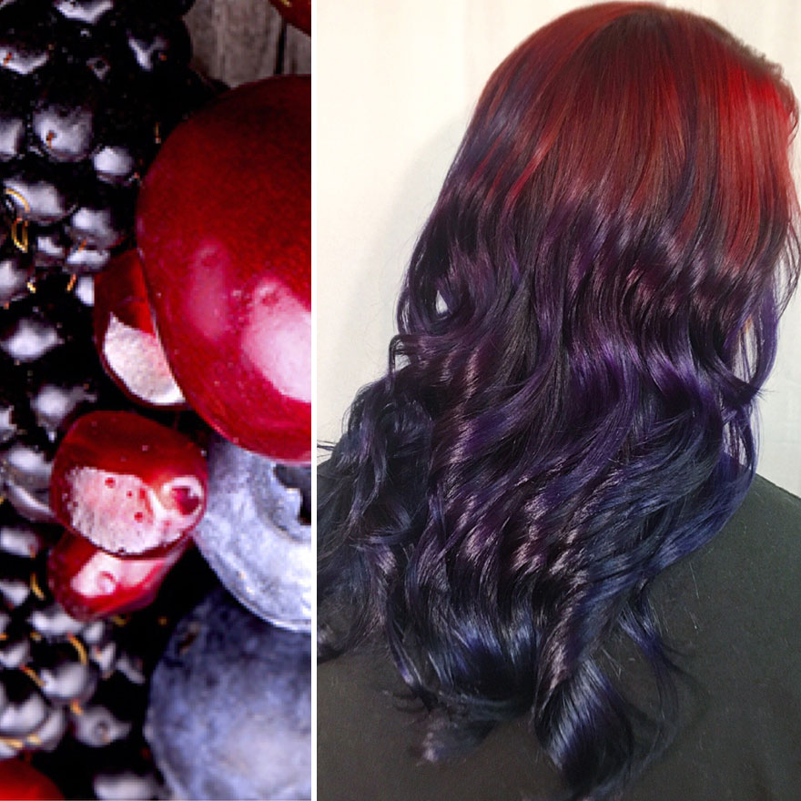 Hairdresser Is Inspired By Nature To Create Colored Hair And The Result Is Incredible